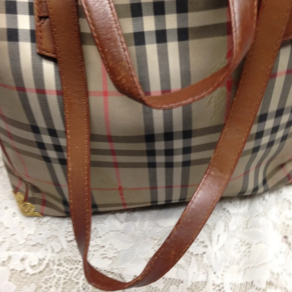 Burberry Nova Check Hand-Shoulder Bag Tote - Picture 12 of 15